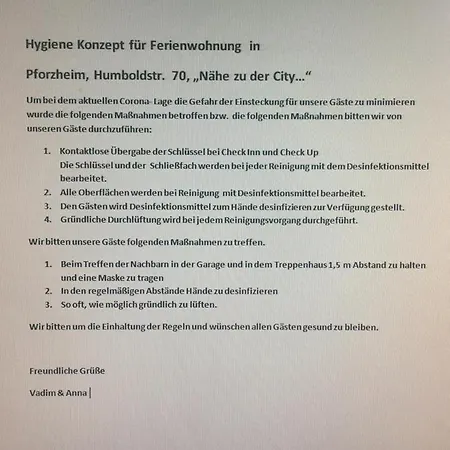 Nahe An Der Fuer Monteure Und Fuer Urlauber Apartment *